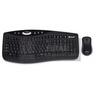 Microso wireless billentyzet + optikai egr Desktop 2000 Black Multimdia, Cordless, Black, USB, HUN