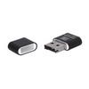 MEMRIA KRTYA olvas (TransFlash/microSD/microSDHC krtyhoz, USB, kulcstartra rgzthet) FEKETE