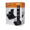 UNIVERZLIS asztali tlt IDAPT i2+ (2 tlthely + 1 USB csatlakoz, Nokia2/Samsung4/SonyEricsson 2/Ipod-Iphone/miniUSB/microUSB tltadapter) FEKETE