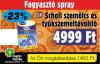 Scholl szemlcseltvolt fagyaszt spray