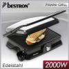 BESTRON BARBECUE PLANCHA KONTAKT GRILL DWS600 WAFFELEISEN ELEKTROGRILL 2000W NEU