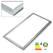 Vzll bepthet? LED panel, 4 db nagyfnyerej? piros LEDDEL, OF-ALU4FXR