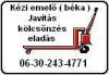 Javts Elad Vtel Klcsnzs raklapemel bka