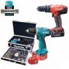 Makita 6271DWPET9 akkus fr-csavaroz + Maktec MT081E akkus tvefr csavarbehajt