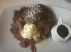 Chicken and Waffles Picture of Hall Street Bar Grill Beaverton