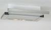 Szlessg 50 cm Szn inox Vilgts 1 x 25W norml 3 fokozat Teleszkpos praelszv Moshat fm zsrszr lgszllts szabad kivezetsnl 350 m3 h zajszint 57 64 dB A min max
