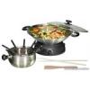 Clatronic FWS2972 Inox fondue-wokk szett vsrls