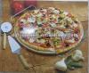 Pizza baking stone set