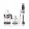 Braun MR540 Multiquick 5 aperitive rozsdamentes acl keverszr botmixer-szett fehr/fekete 600 W 1 l-es aprtval, 350 ml-es aprtval, habvervel