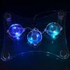 USB Notebook Laptop Cooler Cooling Pad 3 Fan+Blue Led T5