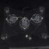 USB Notebook Laptop Cooler Cooling Pad 3 Fan+Blue Led HE