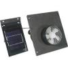 Solar attic fan ventilator powered roof gable vent panel ventilation watt amp