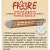 Fiore Infra hsugrz M766 1200W. kapcsolval s vezetkkel