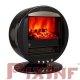 Ökolgiai Kerek elektromos kandall fts Flame Effect