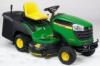 JOHN DEERE X155R fnyr traktor kaszval, hts fgyjtvel, 107cm munkaszlessg