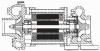 Balra kompresszor kzpen motor jobbra turbina