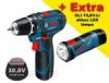 BOSCH GSR 10,8-2-LI akkus frcsavaroz + BOSCH GLI 10,8V-Li akkus LED lmpa