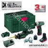 METABO Combo Set 3.1 10,8V Li-ion akkus szett (PowerMaxx fr-csavaroz+kardfrsz+Akkus LED lmpa)