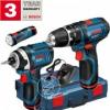 Bosch GSR 10.8-2-LI akkus frcsavaroz + GDR 10.8-Li akkus tvecsavaroz +GLI 10.8 V-Li akkus lmpa