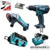 MAKITA DK1882 Li-ion 18V-os akkus szett (2db 3,0Ah akku) / LXT315