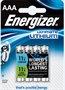 Elem AAA mikro 4 db Ltium ENERGIZER Ultimate Lithium