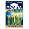 Tlthet elem AAA mikro 4x1000 mAh VARTA Profe