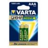 Tlthet elem AAA mikro 2x1000 mAh VARTA Profe