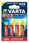 Elem AAA mikro 4 db VARTA MaxTech