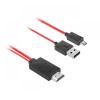 KPO3722 MHL kbel HDMI dug micro USB 1 5m Galaxy S3 Note2