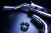 Vw golf gti mk6 2.0t tfsi 09 12 turbo catback muffler 2.5 pipe / 3.5