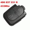 Audi 2 gombos tvirnyt 433MHz (4D0 837 231R) Keyman K90007 - </b><font COLOR=RED><b>NINCS RAKTRON,RENDELHET</FONT (23645)