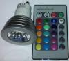 Led spot MR16 1x3W power RGB tvirnyt