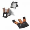 UNIV Asztali tart/kitmaszt LAPTOP/NOTEBOOK/NETBOOK/TABLET (csipeszes tart rsz, sszecsukhat) FEKETE/NARANCS