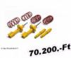 Vw, Volkswagen Golf Plus, 1.9TDI, 49,6mm-es szrtmr, 2005-tl, -30mm-esfix magassg tuning sportfutm Ta Technix