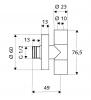 Schell Edition design sarokszelep 053200699