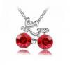 DP piros kristlyos bicikli nyaklnc Swarovski kristllyal dsztve
