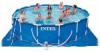 Intex vzforgats medence 457x107cm Komplett szett.