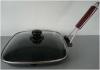 Tigaie Grill Teflonat cu Capac Grunberg HXG24LD