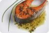 Lazac Steak fszeres vinaigrettel recept fotja