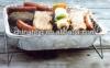 Portable barbecue grill/One Time Use BBQ Grill/Single Use Barbecue Grill