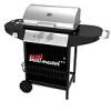EDELSTAHL GASGRILL GAS GRILL GRILLWAGEN BARBECUE BBQ MIT TEMPERATURANZEIGE NEU