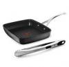 Tefal - Jamie Oliver Anodised Induction Grill w/Bonus Tongs