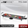 CLATRONIC NIPPON BARBECUE KONTAKT TEPPANYAKI GRILL ELEKTROGRILL 1800W TISCHGRILL