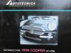  Mini Cooper grill cover w/carbon fiber look 02-06