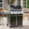 Weber Genesis E-330 Black Gas Grill - Natural Gas