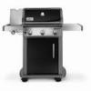 Weber E 320 Black 52 Freestanding Liquid Propane Grill