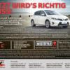 Die Toyota Auris Weststyle Edition mit Weber Grill Paket