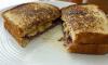 Recipe Grilled PB J with Sauteed Bananas