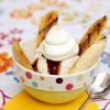 Grilled banana splits