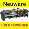 CLATRONIC RG 2892 RACLETTE HEISSER STEIN GRILL MIT